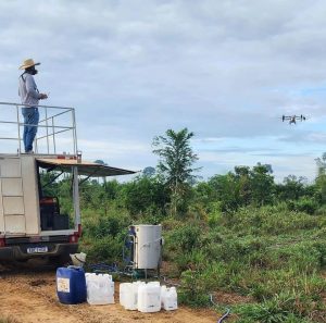 empresa de pulverização agrícola com drone