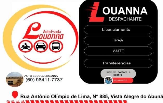 Auto Escola em Vista Alegre do Abunã, Louanna auto escola e despachante