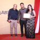Sara Satilho é homenageada em evento de honraria popular, na categoria de estética e micro pigmentação.